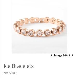 Rose gold Ice Bracelet
